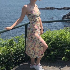 H&M Women Midi Floral dress Adjustable straps